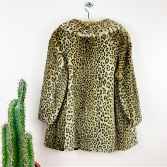 Astraka WWF Jackets & Blazers - ❌SOLD❌ DO NOT BUY🚫VTG 60/70s Astraka WWF Faux Fur Leopard Print Coat